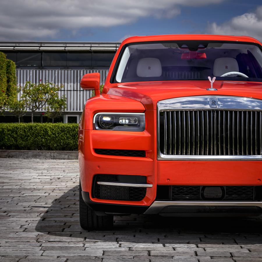 Детали экстерьера Rolls-Royce Cullinan Fux Orange 2019 года  (фото 21 из 32)